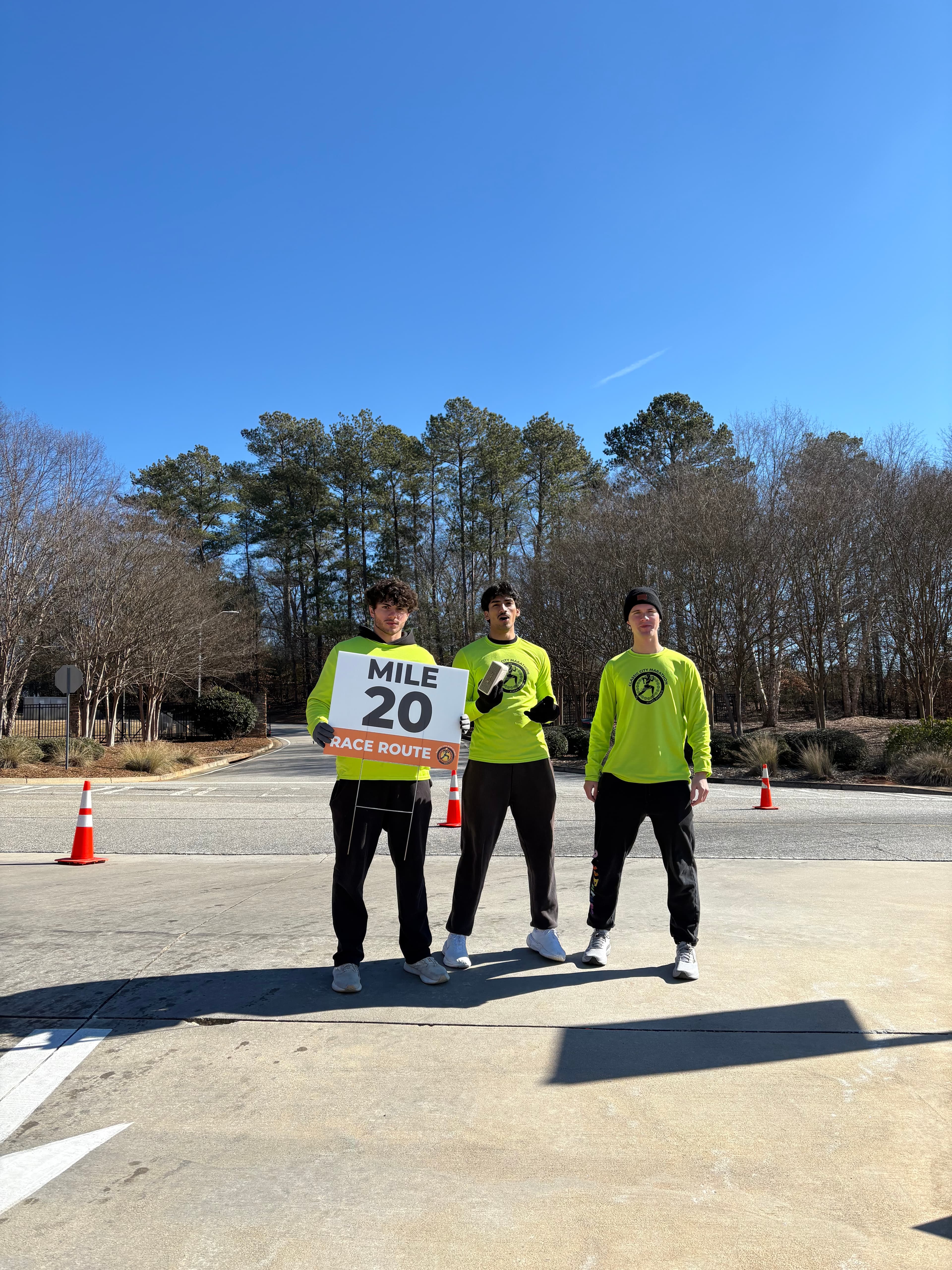 Marathon Volunteering